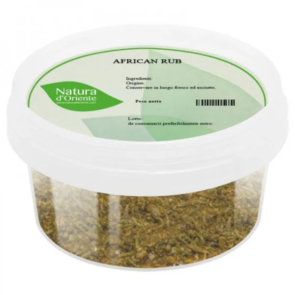 Natura d'Oriente African BBQ rub miscela del Sudafrica