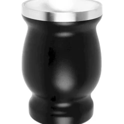 Natura d'Oriente Calebassa in Acciaio Inox per mate Colore Nero