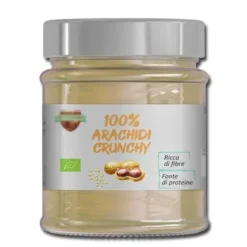 Natura d'Oriente 100% Crema di Arachidi Crunchy Biologica 200g