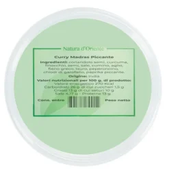 Natura d'Oriente Curry di Madras Piccante