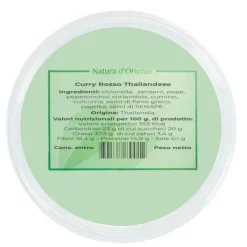 Natura d'Oriente Curry rosso Thailandese in polvere