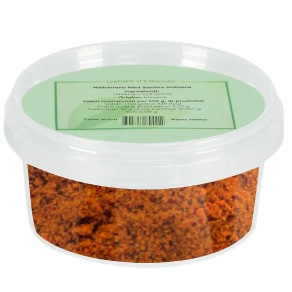 Natura d'Oriente Habanero Red Savina Polvere
