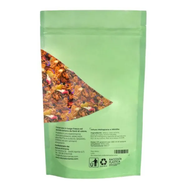 Natura d'Oriente Infuso melograno e mirtillo