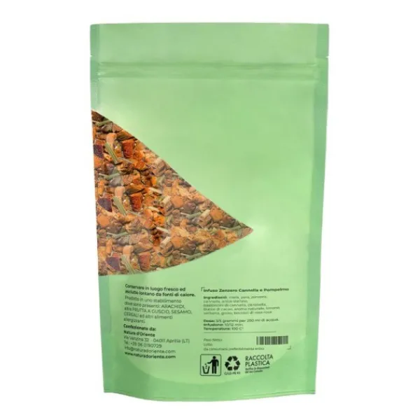 Natura d'Oriente Infuso zenzero cannella e pompelmo