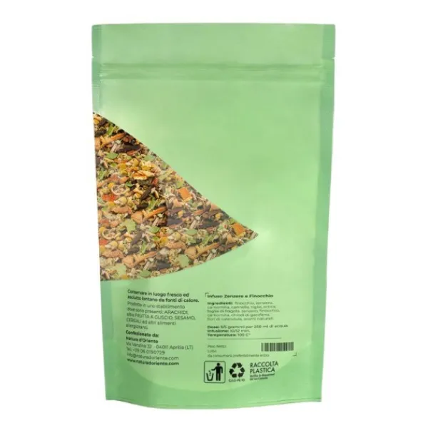 Natura d'Oriente Infuso zenzero e finocchio