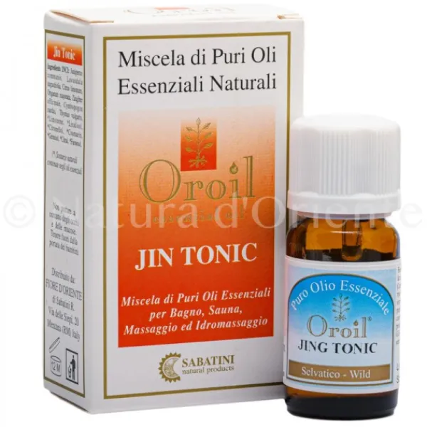 Natura d'Oriente Jin Tonic Miscela di Oli Essenziali 10 ml