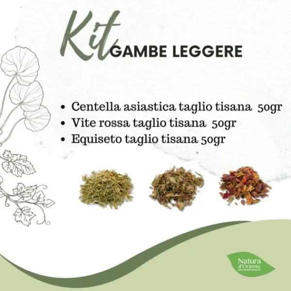 Natura d'Oriente Kit Gambe leggere