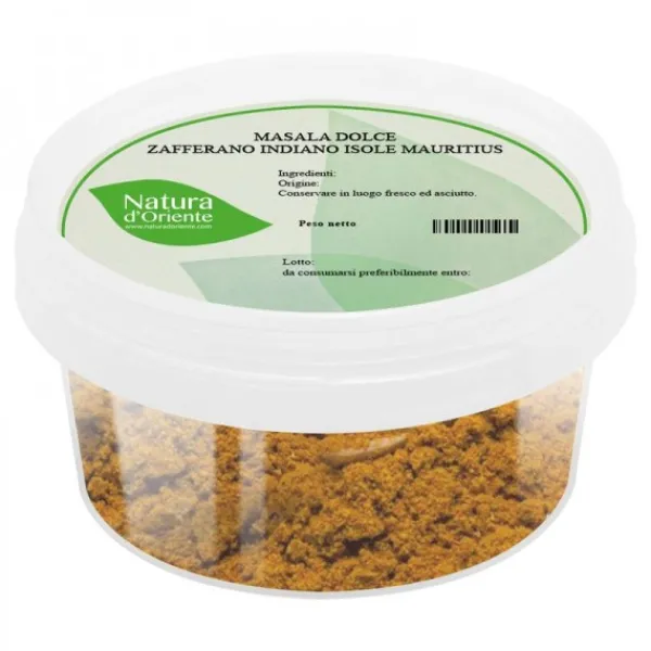 Natura d'Oriente Masala dolce (Zafferano Indiano) Isole Mauritius