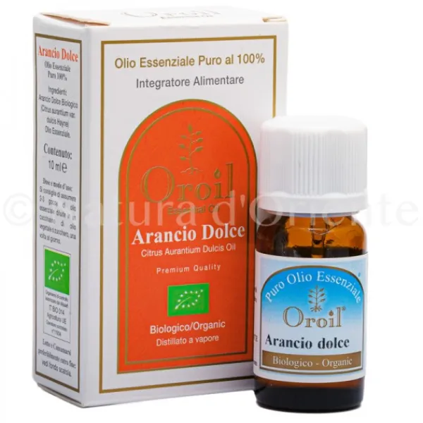 Natura d'Oriente Olio Essenziale di Arancia Bio - 10 Ml