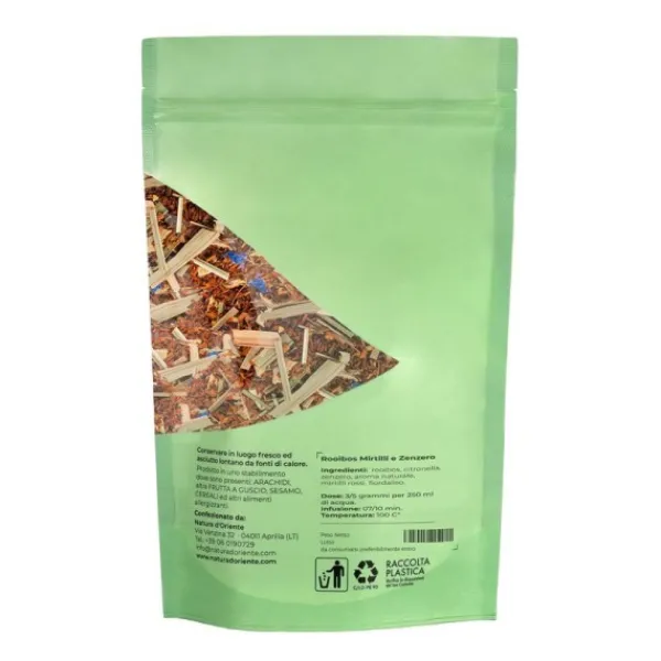 Natura d'Oriente Rooibos mirtilli e zenzero