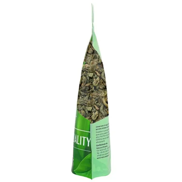 Natura d'Oriente Tè verde Gunpowder con foglia arrotolata