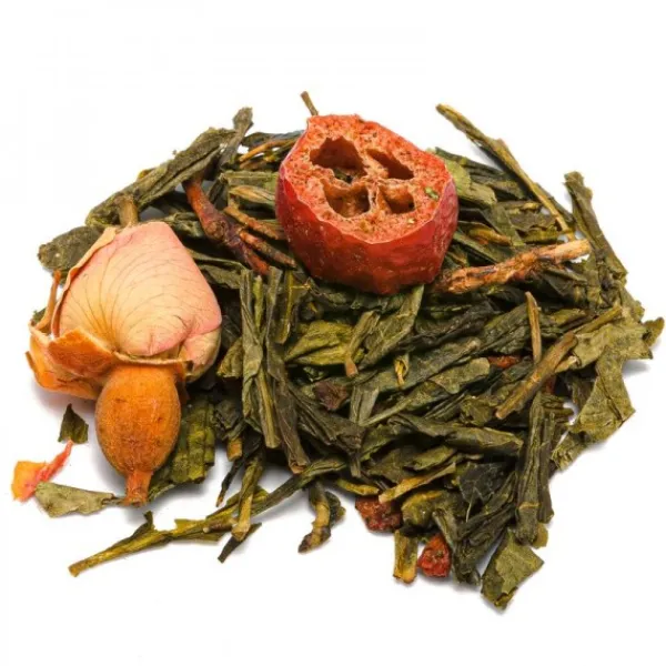 Natura d'Oriente Tè verde mirtillo e boccioli di rosa