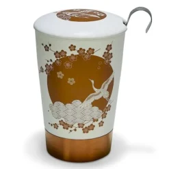Natura d'Oriente Tazza in porcellana Airone   Vendita online Colore Bianco