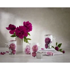 Natura d'Oriente Tazza in porcellana con filtro Peonia