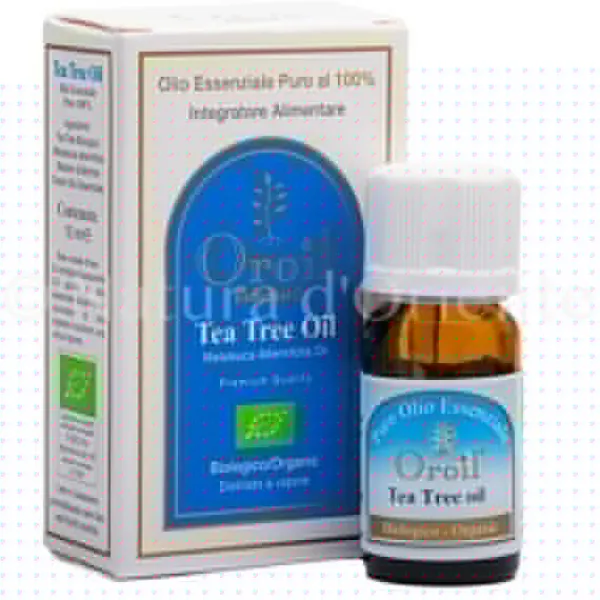 Natura d'Oriente Tea Tree Oil - Olio Essenziale biologico 10 Ml -per uso alimentare