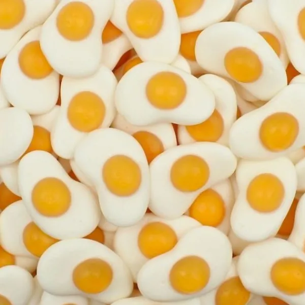 Natura d'Oriente Uova al tegamino Haribo